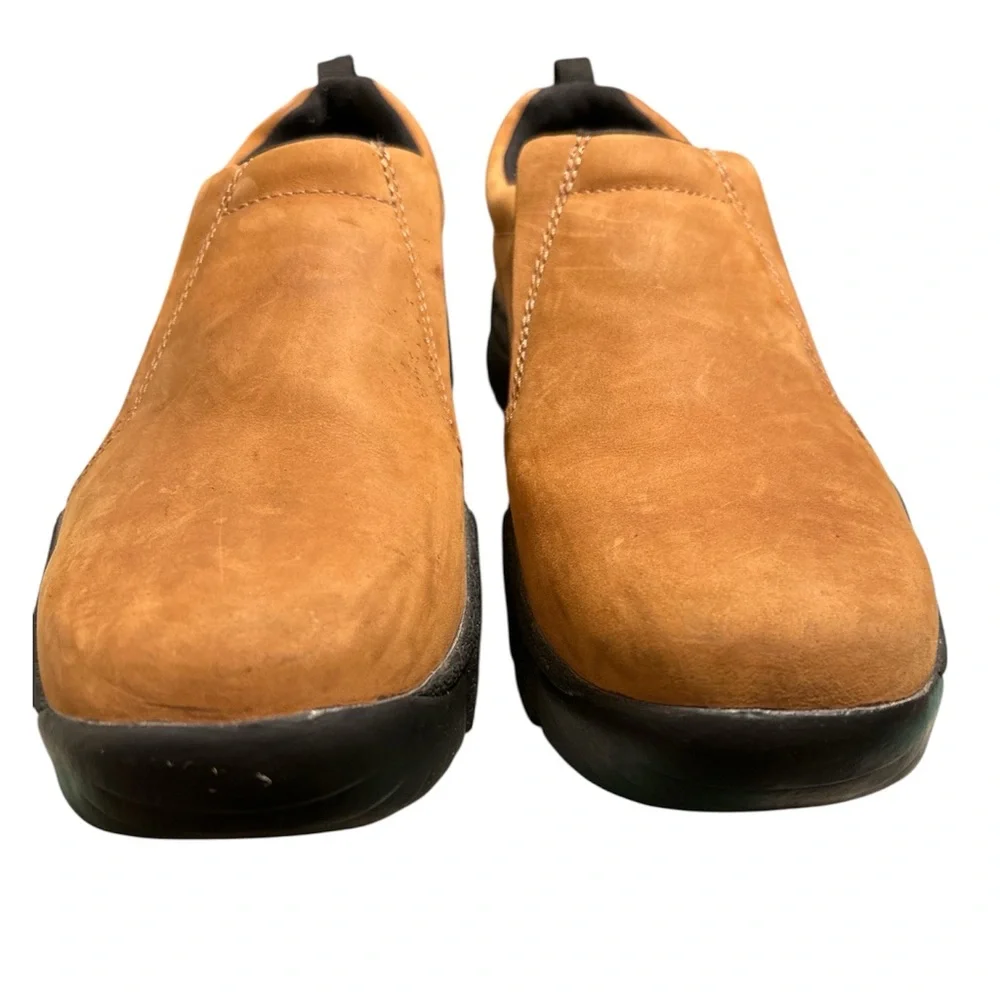 Roper Performance Men’s Leather Slip On Brown Casual Shoes Size 12